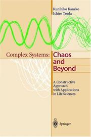 Cover of: Complex Systems by Kunihiko Kaneko, Ichiro Tsuda