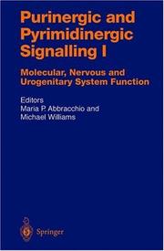 Purinergic and pyrimidinergic signalling by Maria P. Abbracchio, Michael Williams