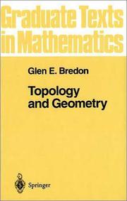 Topology and Geometry by Glen E. Bredon