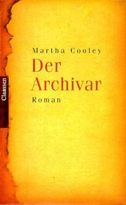 Cover of: Der Archivar.