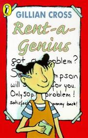Cover of: Rent-A-Genius by Gillian Cross