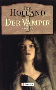 Cover of: Der Vampir. by Tom Holland