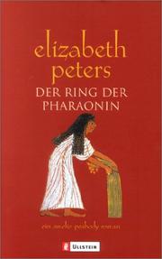 Cover of: Der Ring der Pharaonin. Roman.