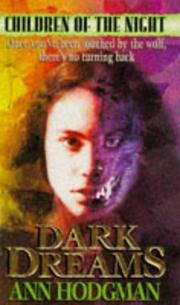 Cover of: Dark dreams by Ann Hodgman
