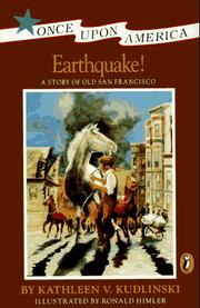 Cover of: Earthquake! by Kathleen V. Kudlinski