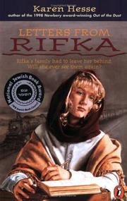 Cover of: Letters from Rifka by Karen Hesse