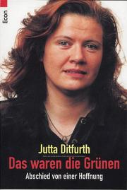 Cover of: Waren Die Grunen | Jutta Ditfurth