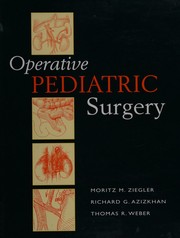 Cover of: Operative pediatric surgery