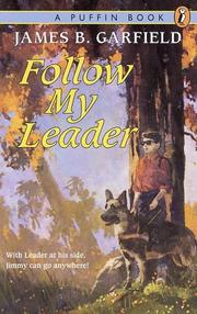 Cover of: Follow my leader by James B. Garfield