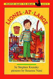 Cover of: Lionel at large by Stephen Krensky
