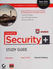 CompTIA security+ study guide by Emmett A. Dulaney