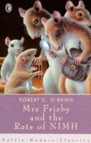 Cover of: Mrs. Frisby and the Rats of Nimh by Robert C. O'Brien