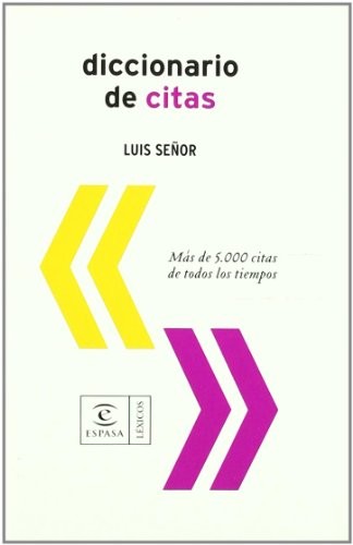 Diccionario de citas by Luis Señor González