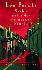 Cover of: Nachts unter der steinernen Brücke.