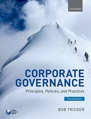 Cover of: Corporate Governance by R. I. (Bob) Tricker