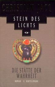 Cover of: Die Stätte der Wahrheit by Christian Jacq