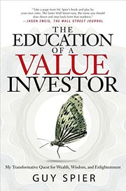 The education of a value investor by Guy Spier