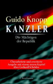 Cover of: Kanzler: Die Machtigen Der Republik