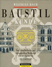 Cover of: Baustilkunde.