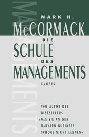 Cover of: Die Schule des Managements.