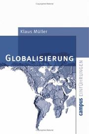 Cover of: Globalisierung.