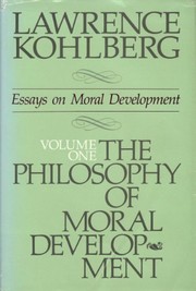 Cover of: The philosophy of moral development