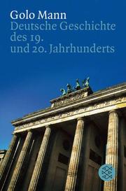 Cover of: Deutsche Geschichte des 19. und 20. Jahrhunderts. ( Geschichte).