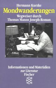 Cover of: Mondwanderungen: Wegweiser durch Thomas Manns Joseph-Roman