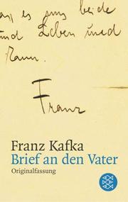 Cover of: Brief an den Vater by Franz Kafka