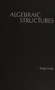 Cover of: Algebraic structures.