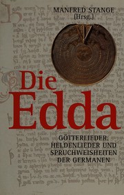 Cover of: Die Edda by Karl Simrock, Manfred Stange