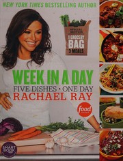 Cover of: Week in a day by Rachael Ray