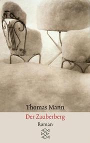 Cover of: Der Zauberberg by Thomas Mann