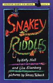 Cover of: Snakey Riddles by Katy Hall, Lisa Eisenberg