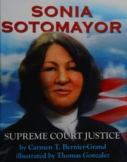 Cover of: Sonia Sotomayor: chief justice