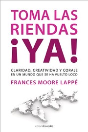 Cover of: Toma las riendas by Mooré.Lappe,Frances