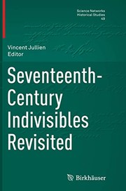 Cover of: Seventeenth-Century Indivisibles Revisited by Vincent Jullien