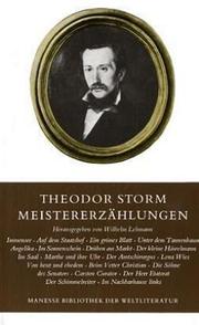 Cover of: Meistererzählungen. by Theodor Storm, Wilhelm. Lehmann