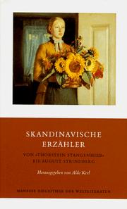Cover of: Skandinavische Erzähler: "Thorstein Stangenhieb" bis August Strindberg