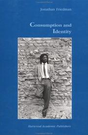 Cover of: Consumption and identity