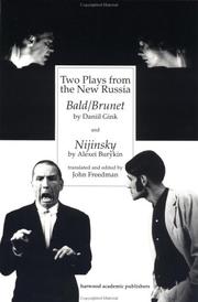 Cover of: Two Plays from the New Russia (Russian Theatre Archive)