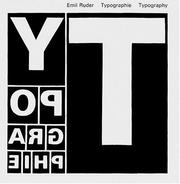 Cover of: Typographie