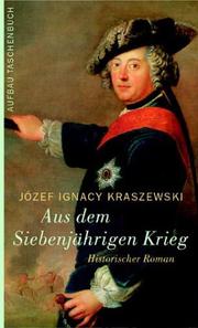 Cover of: Aus dem Siebenjährigen Krieg.