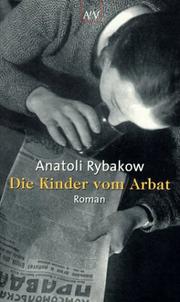 Cover of: Die Kinder vom Arbat.