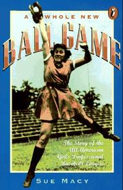 Cover of: A whole new ball game | Sue Macy