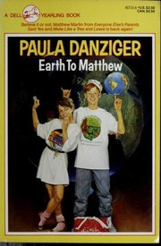 Cover of: Earth to Matthew
