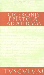 Cover of: Atticus Briefe. by Cicero, Cicero, Helmut Kasten