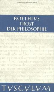 Cover of: Trost der Philosophie.