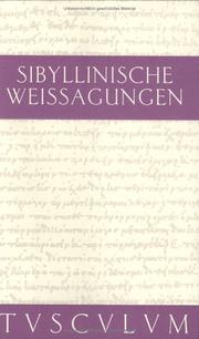 Cover of: Sibyllinische Weissagungen.