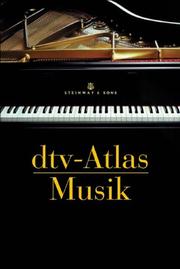 Cover of: dtv-Atlas Musik. Sonderausgabe in einem Band